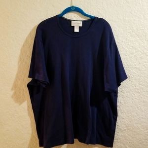 Sport Savvy Navy Short Sleeve Tee